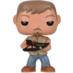 Figura de Daryl Dixon realizada en vinilo perteneciente a la línea Pop! de Funko. La figura tiene una altura aproximada de 10 cm., y está basada en la serie de TV The Walking Dead. 