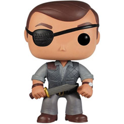 Figura del Gobernador realizada en vinilo perteneciente a la línea Pop! de Funko. La figura tiene una altura aproximada de 10 cm., y está basada en la serie de TV The Walking Dead.