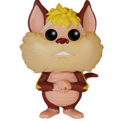 Figura de Snarf realizada en vinilo perteneciente a la línea Pop! de Funko. La figura tiene una altura aproximada de 10 cm., y está basada en la serie de dibujos animados ThunderCats.