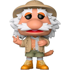 Figura de Uncle Travelling Matt realizada en vinilo perteneciente a la línea Pop! de Funko. La figura tiene una altura aproximada de 10 cm., y está basada en la serie Fraggle Rock.