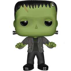 Figura de Frankestein realizada en vinilo perteneciente a la línea Pop! de Funko. La figura tiene una altura aproximada de 10 cm., y está basada en Universal Monsters. 