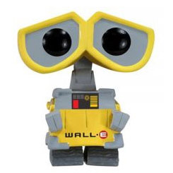 Divertida Figura de Wall-E realizada en vinilo perteneciente a la línea Pop! de Funko. La figura tiene una altura aproximada de 10 cm., y está basada en el tierno robot de la línea WALL•E.