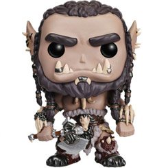 Figura de Durotan realizada en vinilo perteneciente a la línea Pop! de Funko. La figura tiene una altura aproximada de 10 cm., y está basada en la película Warcraft El Origen.