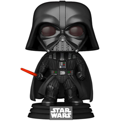 Figura de Darth Vader realizada en vinilo perteneciente a la línea Pop! de Funko. La figura tiene una altura aproximada de 9 cm., y está basada en la saga de Star Wars.