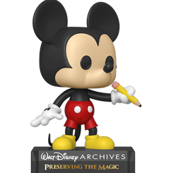 Figura Archives - Classic Mickey realizada en vinilo perteneciente a la línea Pop! de Funko. La figura tiene una altura aproximada de 9 cm., y está basada en el famoso ratón de Walt Disney Mickey Mouse.