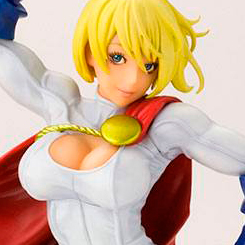 Sensual figura de Power Girl presentado al más estilo japonés Bishoujo, esta vez el ilustrador Shunya Yamashita.