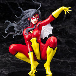 Espectacular figura de Spider-Woman presentado al más estilo japonés Bishoujo, esta vez el ilustrador Shunya Yamashita y esculpida por el artista Masahiro Takahashi...