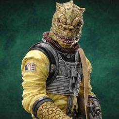 Espectacular figura Oficial de la línea ARTFX de Bossk, aparecido en El Imperio Contraataca.