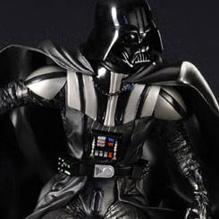 Espectacular figura Oficial de la línea ARTFX de Darth Vader, aparecido en El Episodio VI: El Retorno del Jedi de la serie de películas de George Lucas “Star Wars”.