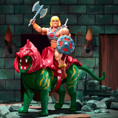 Brutal figura de Battle Cat basada en la serie de He-man y los Masters del Universo también conocido como MOTU. En esta ocasión Mattel ha realizado una nueva colección Origins 