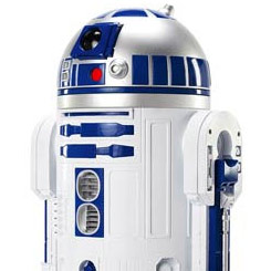 Espectacular figura R2-D2 de aproximadamente 45 cm., de altura de la línea Big Size de la firma Jakks Pacific. La figura de R2-D2 hará las delicias de los seguidores de la saga de Star Wars.