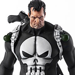 Espectacular figura de The Punisher basada en los famosos comics de Marvel. Esta pieza de coleccionista está realizada en resina y se ha cuidado hasta el más mínimo detalle para dar todo el realismo que requiere la pieza