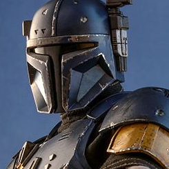 Figura Edición Limitada Masterpiece Heavy Infantry Mandalorian por la firma Hot Toys para Star Wars, la figura con más de 30 puntos de articulación