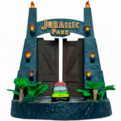 Espectacular Escultura de Jurrasic Park realizada para celebrar el 25 aniversario de Jurassic Park. Esta preciosa pieza de coleccionista tiene unas medidas aproximadas de 20 x 20 x 28 cm.