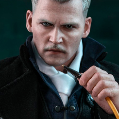 Deslumbrante figura Movie Masterpiece Edición Limitada de Gellert Grindelwald basado en la saga de Animales Fantásticos. La figura cuenta con más de 30 puntos de articulación que hacen casi posible cualquier posición