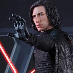 Figura Edición Limitada Movie Masterpiece Kylo Ren por la firma Hot Toys para Star Wars, la figura con más de 30 puntos de articulación hace casi posible cualquier posición