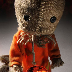 Muñeco de Sam perteneciente a la línea ´Living Dead Dolls´ basado en la película Trick 'r Treat.