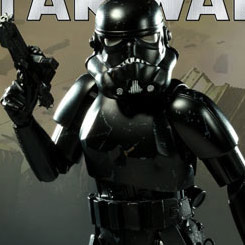 Impresionante figura del Blackhole Stormtrooper de la línea “Militaries of Star Wars” de Sideshow.