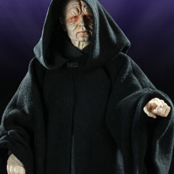 Impresionante figura del Emperador Palpatine de la línea “Lords of the Sith” creada por la firma Sideshow.