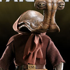 Figura de Momaw Nadon (Hammerhead) creada por la firma Sideshow. Figura Oficial de Star Wars.