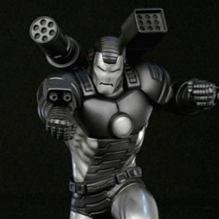 Figura Edición Limitada de War Machine perteneciente al comic de Marvel “Iron Man”, esta figura realizada en resina de alta calidad.