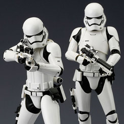 Pack de 2 figuras StormTroopers (Tropa de Asalto) First Order de la serie ArtFX+, original de “Star Wars” creada por Kotobukiya realizada en vinilo con aproximadamente 18 cm.