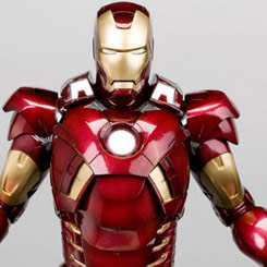 La tecnología se da la mano con esta Edición Limitada de la figura de Iron Man Mark VII. 