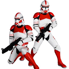 Pack de 2 figuras Shock Trooper Edición Exclusiva de 1000 unidades de la serie ArtFX+, original de “Star Wars” creada por Kotobukiya.