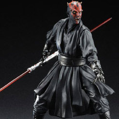 Figura de Darth Maul de la serie ArtFX+, original de “Star Wars” creada por Kotobukiya realizada en vinilo con aproximadamente 18 cm. de altura. 