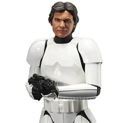 Figura Han Solo (Stormtrooper Disguise) 40th Anniversary. ¡Tengo un buen presentimiento sobre esto! ¡Han Solo se pone su disfraz de soldado de asalto para esta nueva estatua 