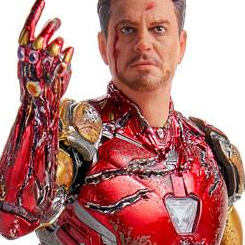 La tecnología y la creatividad se dan la mano con esta espectacular figura de Iron Man Mark en la escena más importante de la saga "Yo soy Iron Man", basada en la película Vengadores: Endgame.
