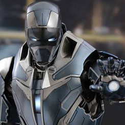 Espectacular figura Movie Masterpiece Edición Limitada de Iron Man Mark XL Shotgun basada en la película Iron Man 3 interpretado por Robert Downey Jr, figura creada por la firma Hot Toys.