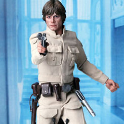 Impresionante pack de dos figuras Edición Limitada de Luke Skywalker basadas en la saga de George Lucas Star Wars.