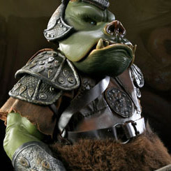 Figura de Gamorrean Guard creada por la firma Sideshow, la figura articulada está creada con un gran lujo de detalle.