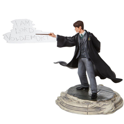Figura oficial de Tom Riddle basada en la saga de Harry Potter. Ahora podrás tener esta figura de “El que no debe ser nombrado” cuando reordena las letras de su nombre para revelar su verdadera identidad como Lord Voldemort. 