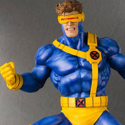 Figura de Cíclope “Cyclops” (X-Men Danger Room Sessions) de Marvel Comics, realizada en resina de la serie Fine Art