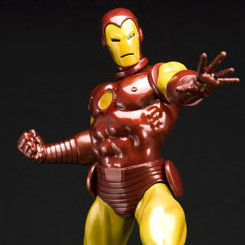 Espectacular figura de Iron Man de “Marvel Classic Avengers” realizada en resina de la serie Fine Art de Marvel.