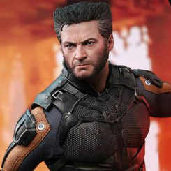 Figura Edición Limitada de Lobezno (Wolverine) basado en la película X-Men: Días del Futuro Pasado  interpretado por Hugh Jackman, figura creada por la firma Hot Toys.