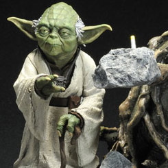 Figura del Maestro Yoda de la serie ArtFX, original de “Star Wars” creada por Kotobukiya.