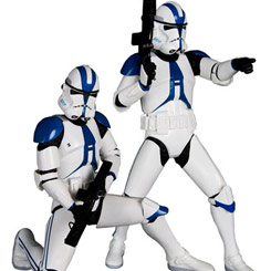 Pack de 2 figuras Clone Trooper 501st Legion Edición Exclusiva de 2000 unidades de la serie ArtFX+.