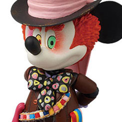 Figura Limitada realizada por Medicom de Mickey Mouse como El sombrerero Loco (Mad Hatter), realizada en vinilo.