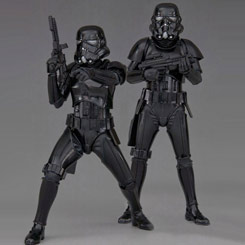 Pack de 2 figuras Blackhole Stormtroopers de la saga ´Star Wars´ ArtFX+, con accesorios, tamaño aprox. 18 cm.