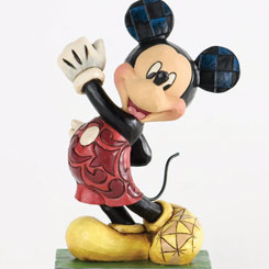 Figura de Mickey Mouse de Walt Disney para celebrar el 85 aniversario, el artista Jim Shore ha elaborado esta figura con unos 15,5 cm., de altura.