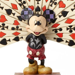 Figura de Mickey Mouse All Decked Out, en esta ocasión el artista Jim Shore ha elaborado esta figura con unos 17 cm., de altura.