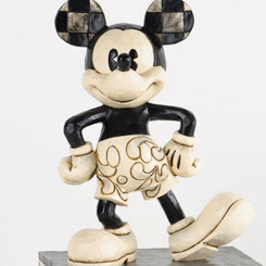 Figura de Mickey Mouse Plane Crazy basada en el corto de 1928. Señores pasajeros, abróchense los cinturones, que despegamos para viajar hasta 1928.