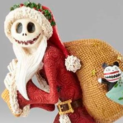 Espectacular figura de Jack Skellington como Santa Jack basado en la película Pesadilla Antes de Navidad. Este preciosa figura pertenece a la colección Showcase de Disney.