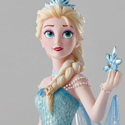 Espectacular figura de Elsa de la línea Haute Couture de Walt Disney basada en el clásico 'Frozen: El reino de hielo' de (2013). 