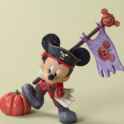 Figura de Mickey Mouse disfrazado de Pirata. Figura de la Colección Especial de Halloween Disney basada en Piratas del Caribe.