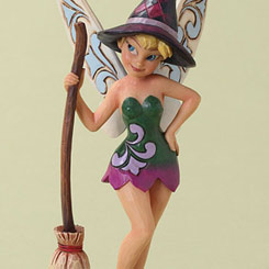 Figura de Campanilla disfrazada de Bruja. Figura de la Colección Especial de Halloween Disney.