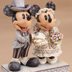 Figura de Boda protagonizada por Mickey Mouse y Minnie Mouse titulada Felicidades Mickey y Minnie Mouse.